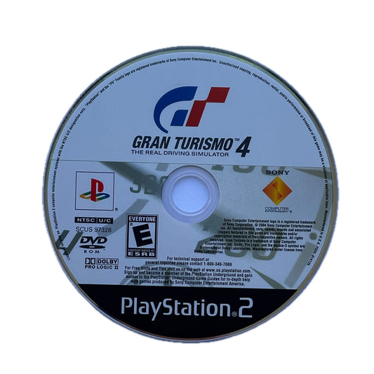 Gran Turismo 4 PS2 Playstation 2 Loose Disc