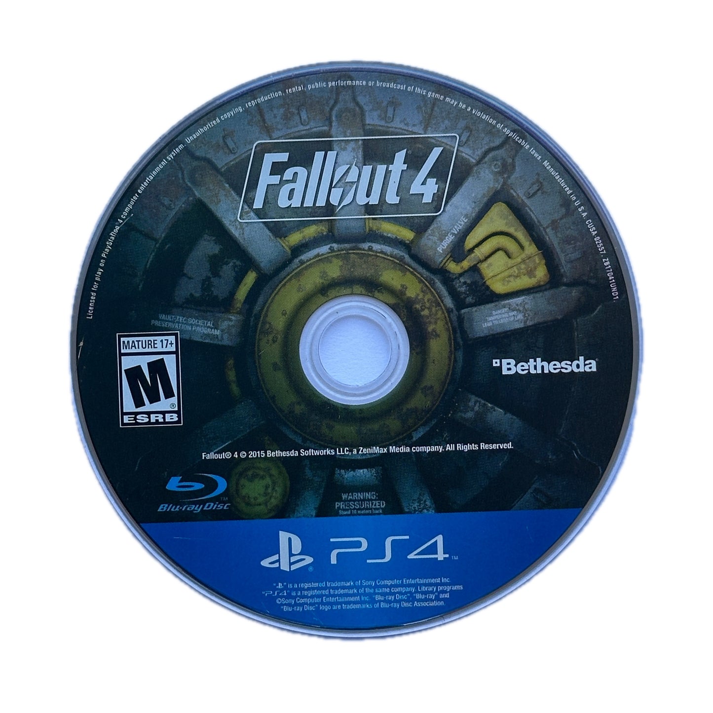 Fallout 4 PS4 Playstation 4 Loose Disc