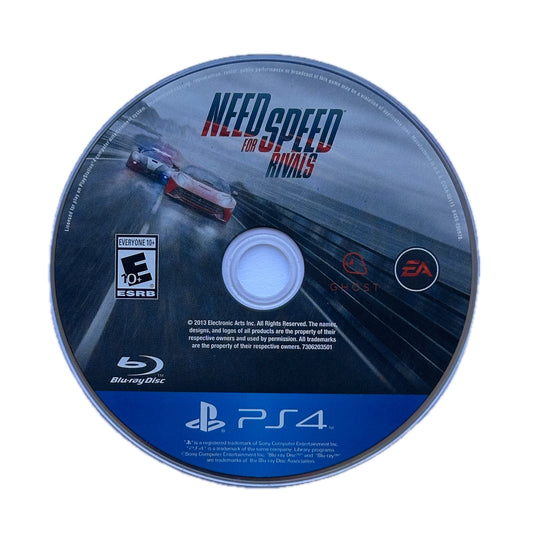 Need For Speed Rivals PS4 Playstation 4 Loose Disc