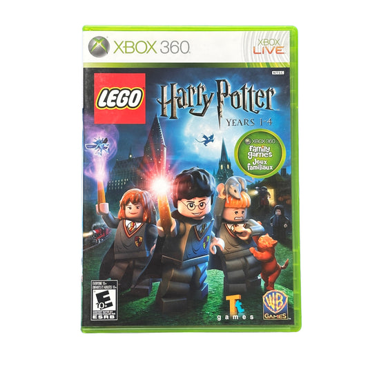 Lego Harry Potter Years 1-4 Xbox 360 Complete In Box