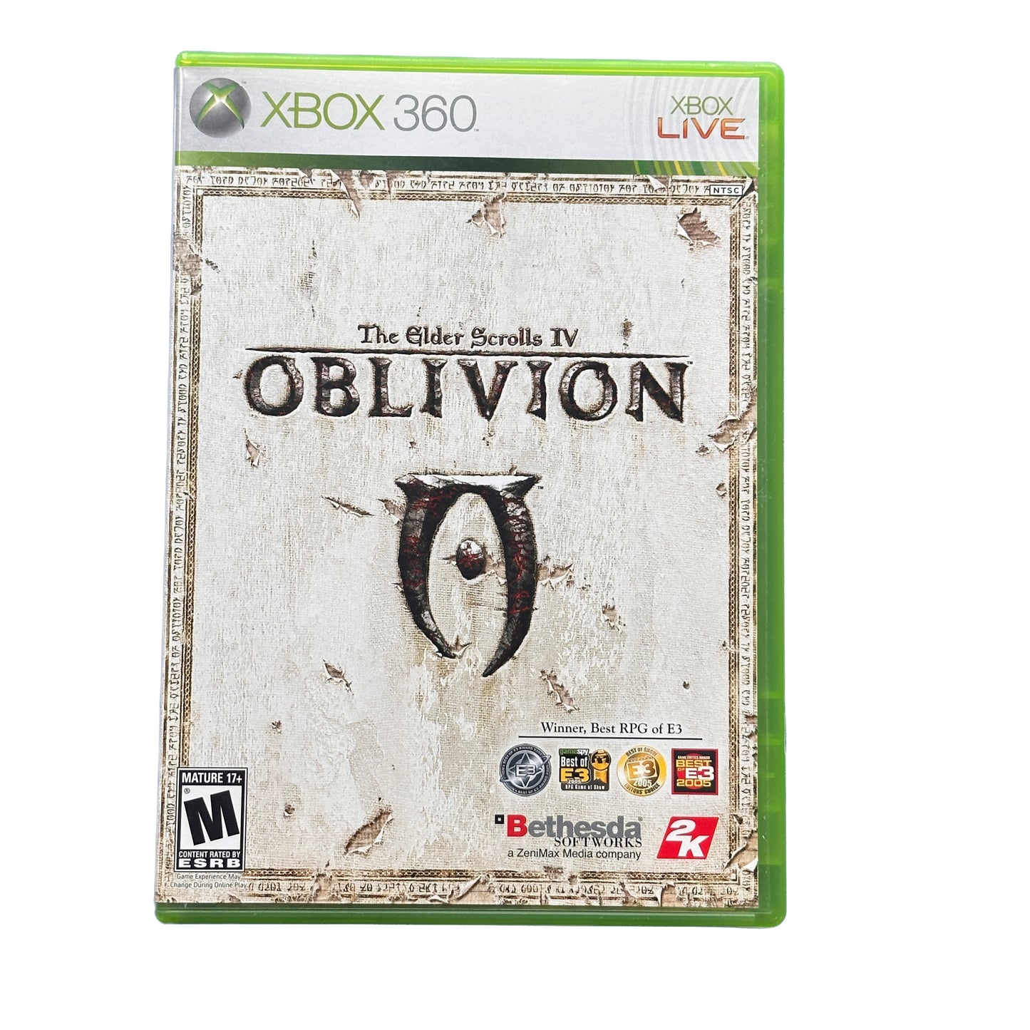 The Elder Scrolls IV Oblivion XBox 360 Complete In Box