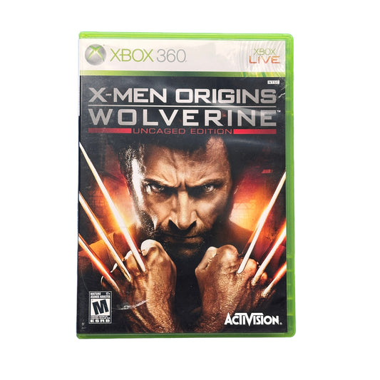 X-Men Wolverine Uncaged Edition Xbox 360 Complete In Box