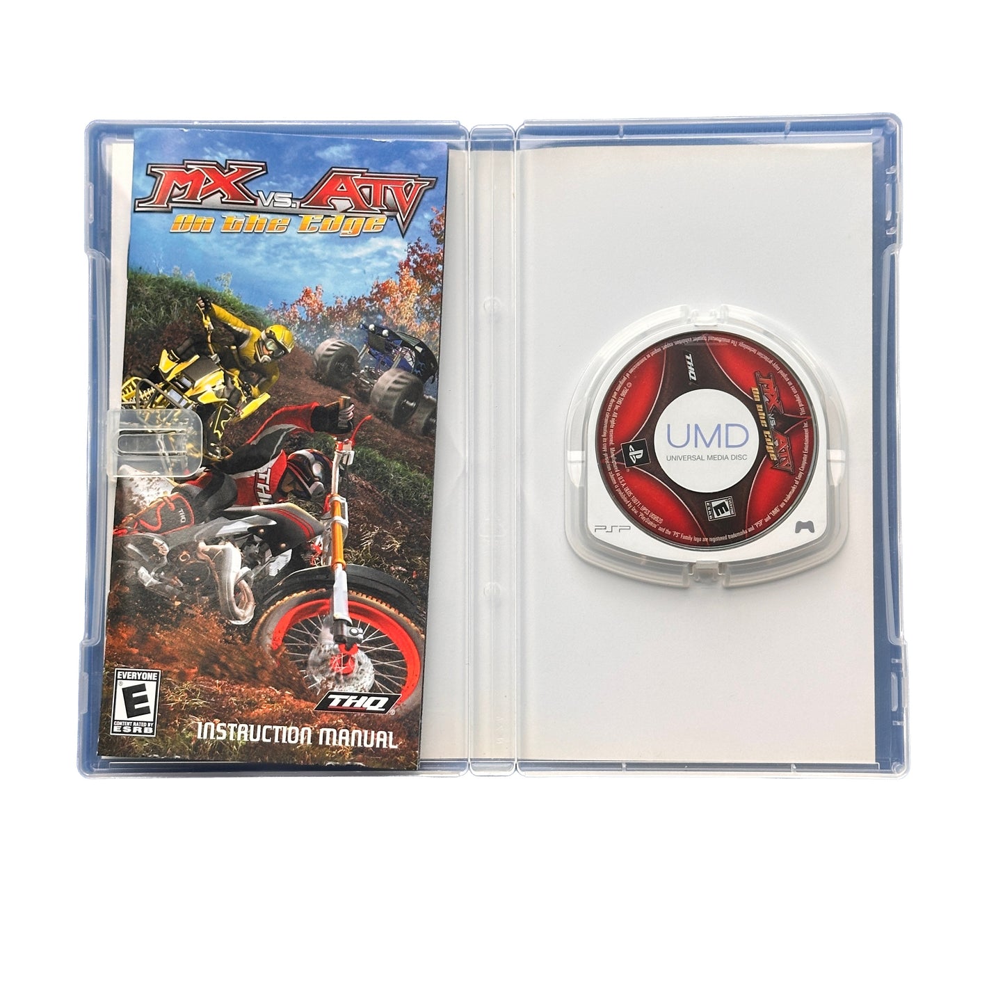 MX VS ATV On The Edge Sony PSP Complete in Box