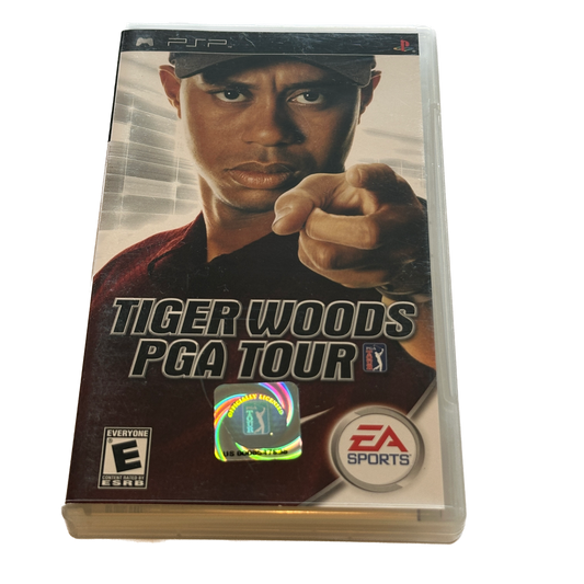 Tiger Woods PGA Tour Sony PSP Complete in Box With Manuals