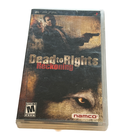 Dead to Rights Reckoning Sony PSP Complete in Box