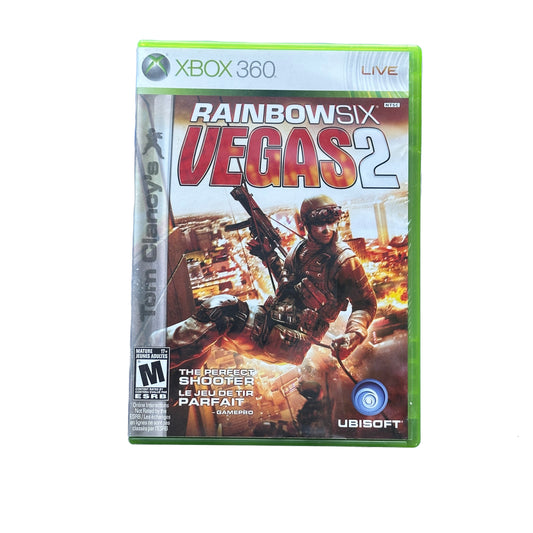 Tom Clancy's Rainbow Six Vegas 2 XBox 360 Complete In Box