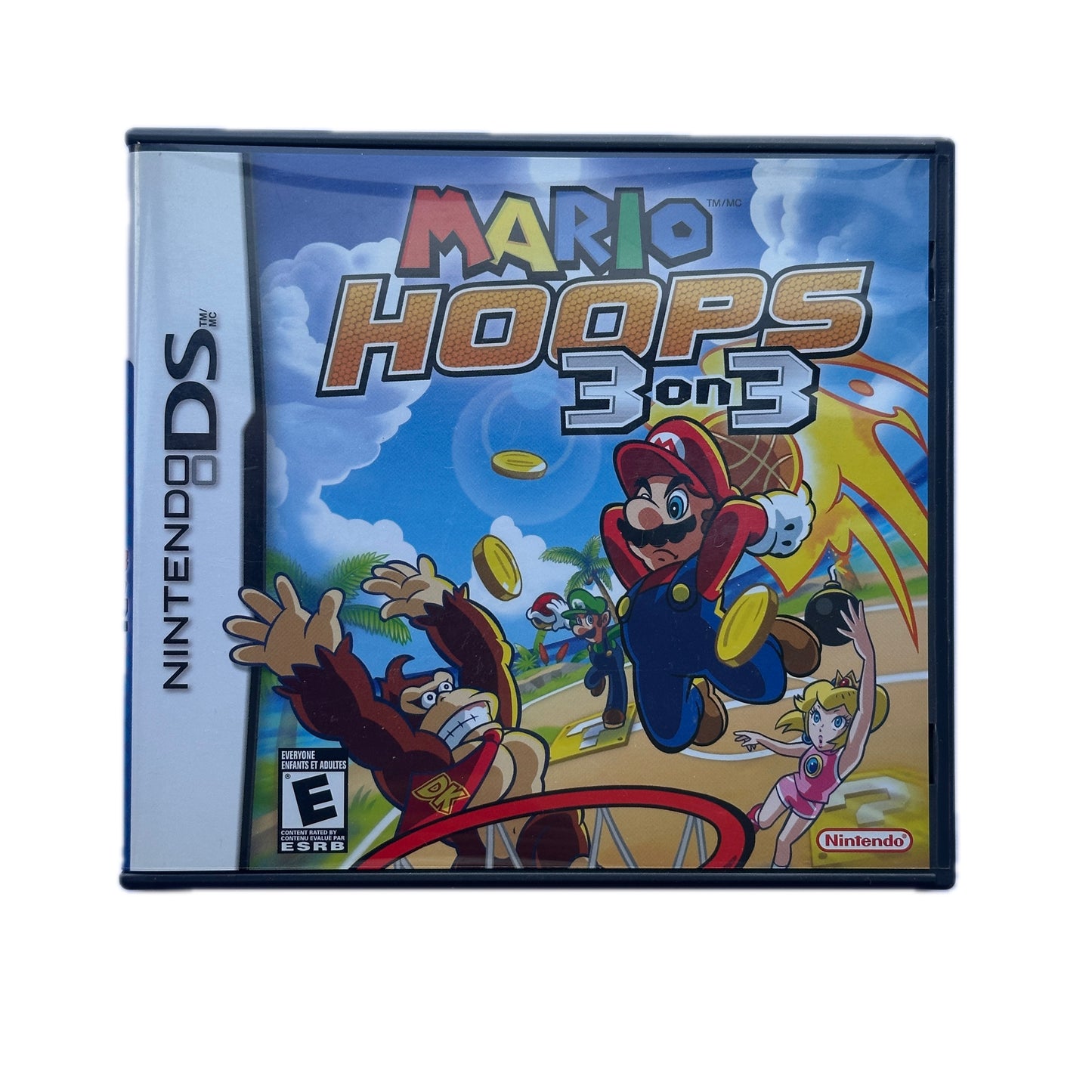 Mario Hoops 3 on 3 Nintendo DS Complete in Box