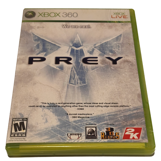 Prey Xbox 360 Complete in Box