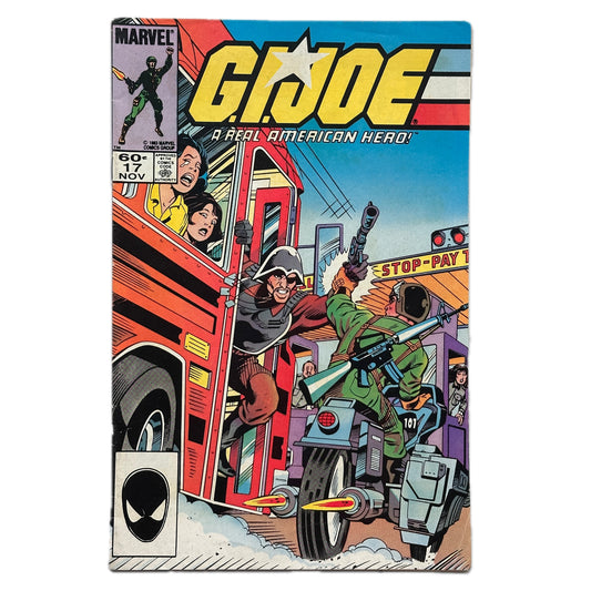 G.I. Joe: A Real American Hero #17 1983 Marvel Comics