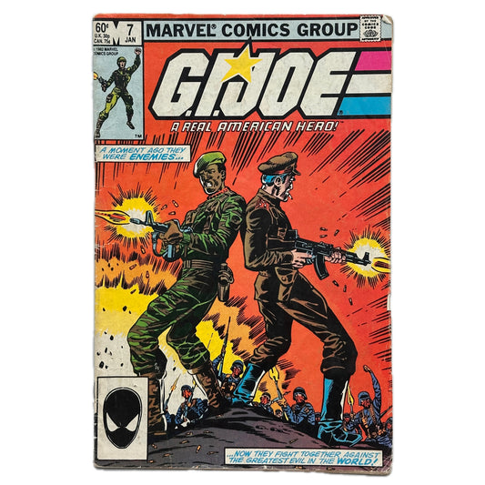 G.I. Joe: A Real American Hero #7 1982 Marvel Comics