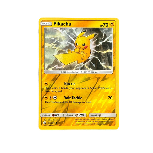 Pikachu 66/236 Pokémon Cosmic Eclipse Raw Unplayed