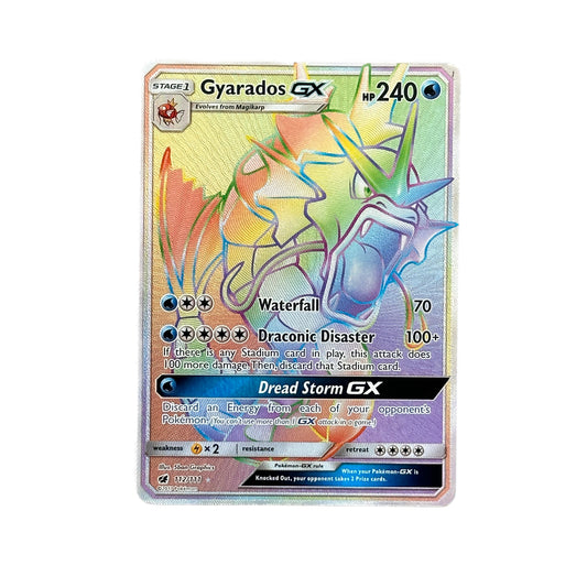 Gyarados GX 112/111 Pokémon Crimson Invasion Raw Unplayed