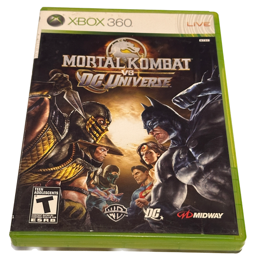 Mortal Kombat VS DC Universe Xbox 360 ain Box