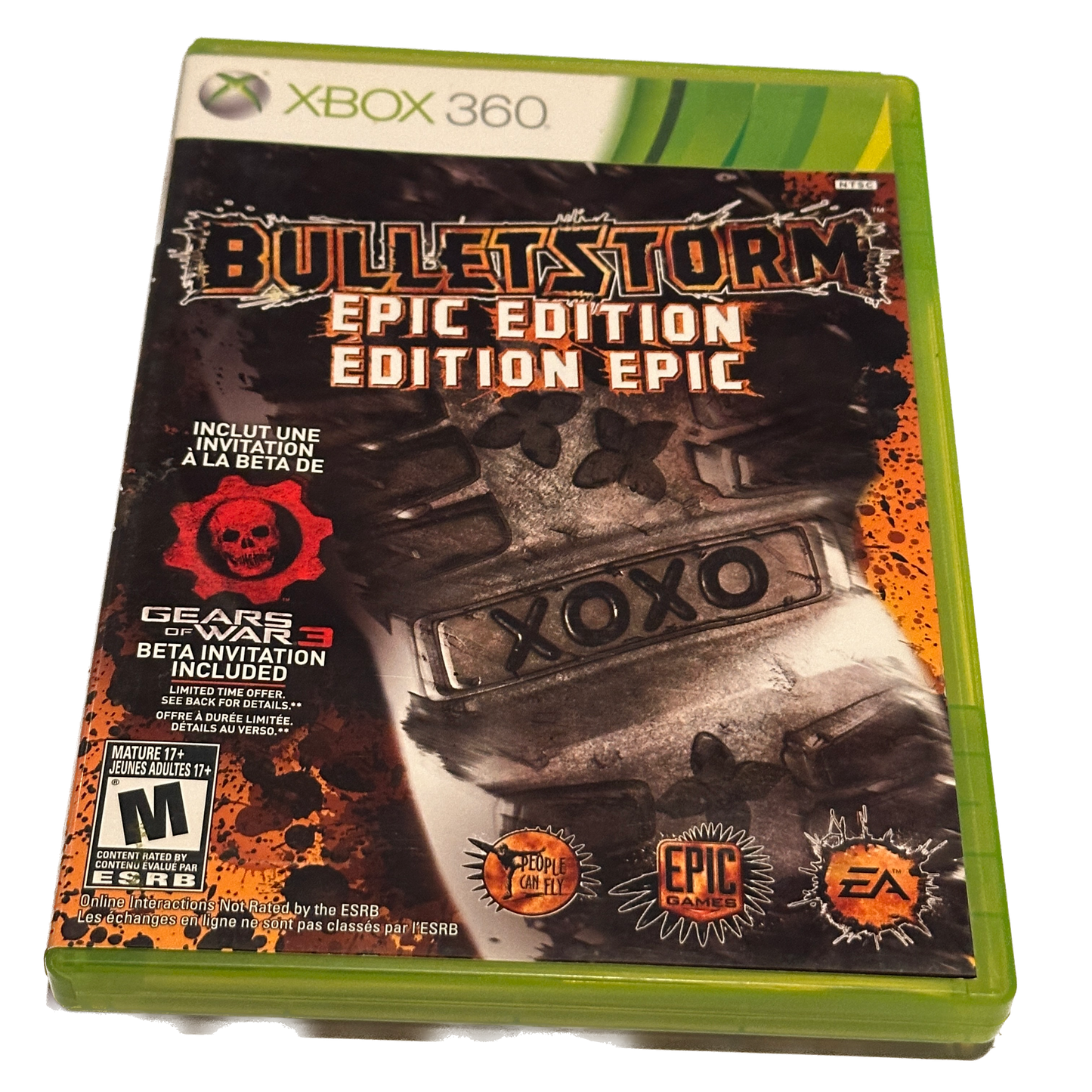 Bulletstorm Epic Edition Xbox 360 Complete in Box With Manuals