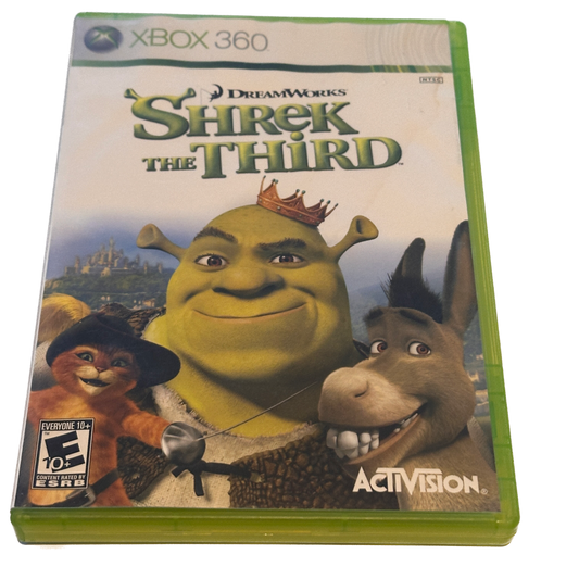 DreamWorks Shrek The Third Xbox 360 Complete in Box