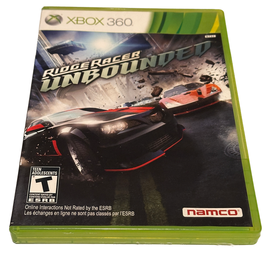 Ridge Racer Unbounded Xbox 360 Complete in Box