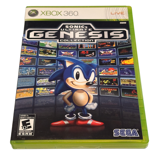 Sonic Ultimate Genesis Collection Xbox 360 Complete in Box