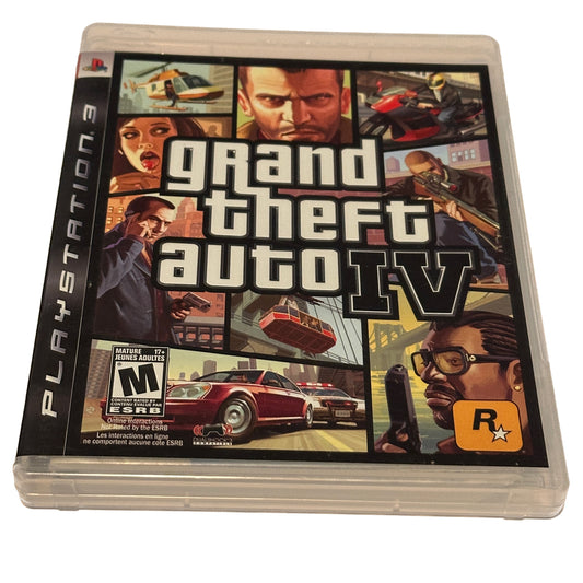 Grand Theft Auto IV Sony PS3 Playstation 3 Complete in Box