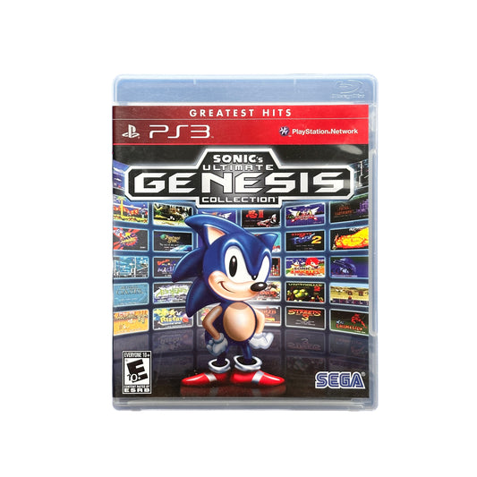 Sonic Ultimate Genesis Collection Greatest Hits Sony PS3 Playstation 3 Complete in Box