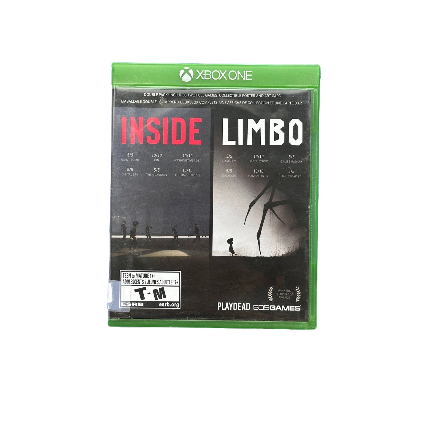 Inside Limbo Xbox One Complete in Box