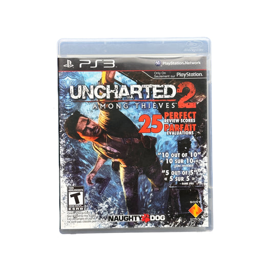 Uncharted 2 Among Thieves Sony PS3 Playstation 3 Complete in Box