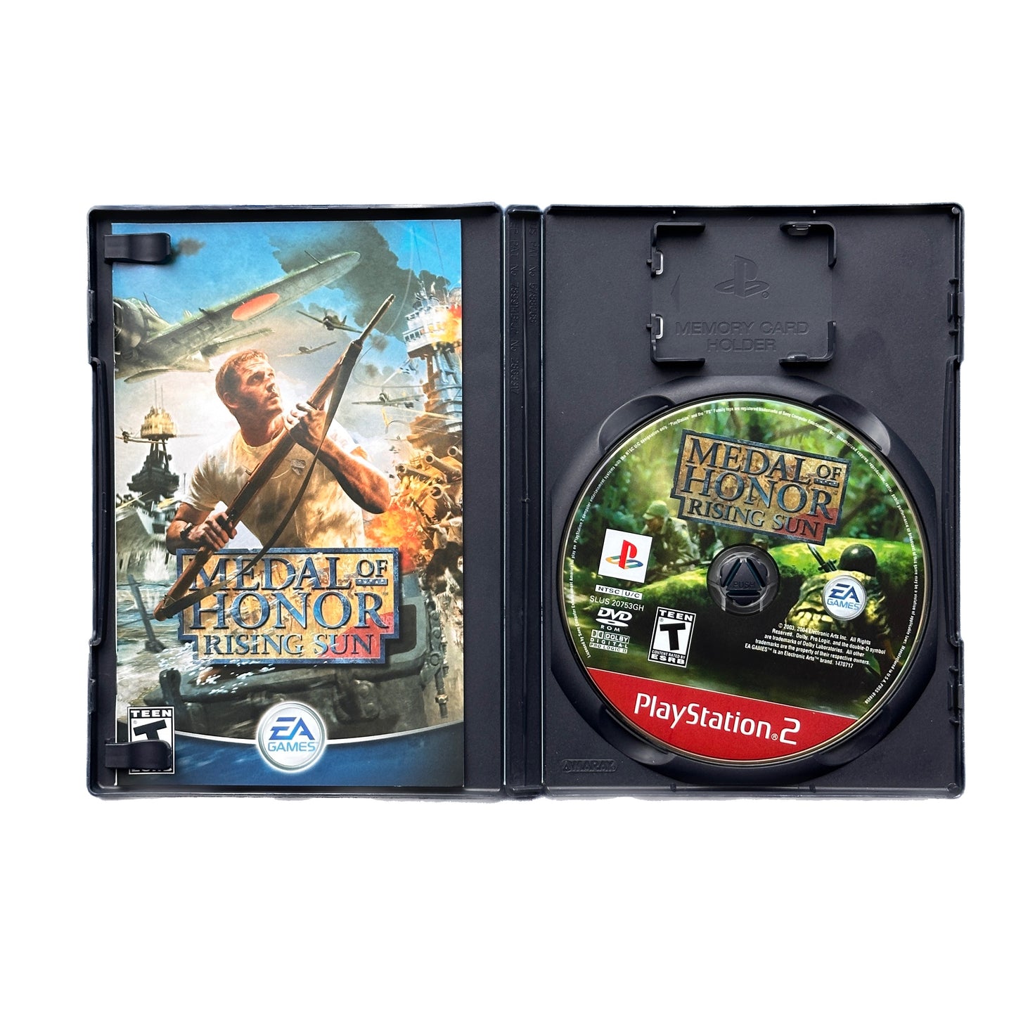 Medal of Honor Rising Sun Greatest Hits Sony PS2 Playstation 2 Complete in Box