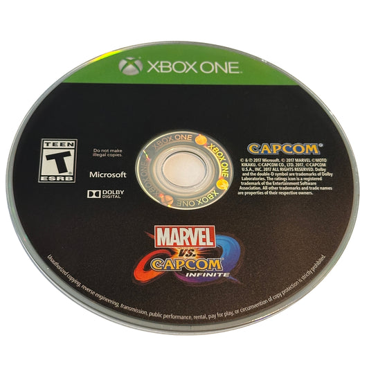 Marvel VS Capcom Infinite Xbox One Loose Disc