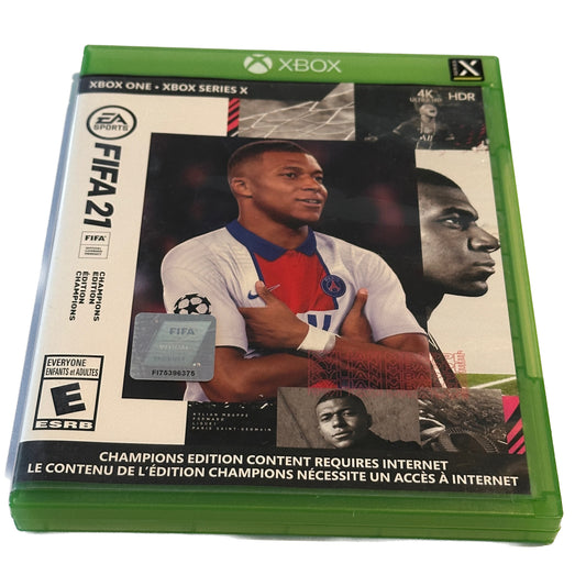 EA Sports Fifa 21 Champions Edition Xbox One & Xbox Series X Complete in Box With Codes