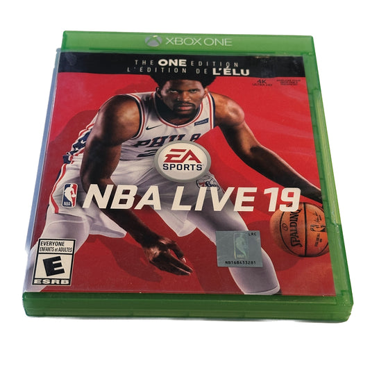 EA Sports NBA Live 19 The ONE Edition Xbox One Complete in Box