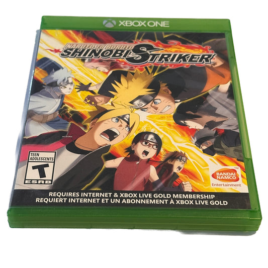 Naruto Boruto Shinobi Striker Xbox One Complete in Box