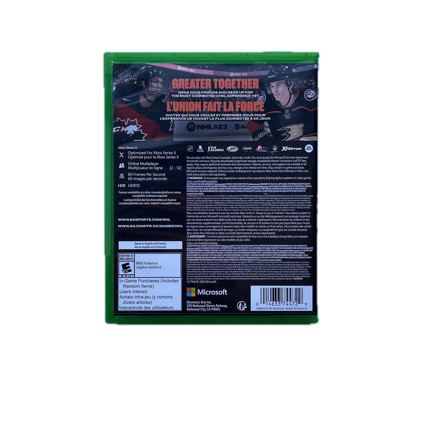 NHL 23 Xbox Series X Complete in Box