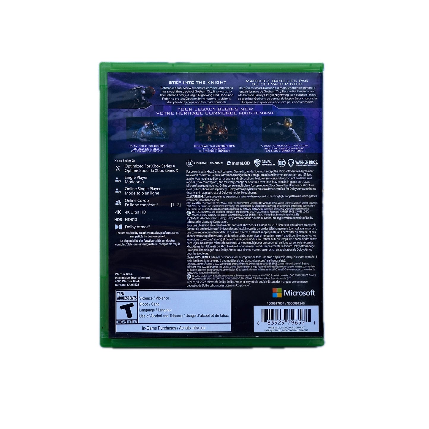 Gotham Knights Xbox Series X Complete in Box