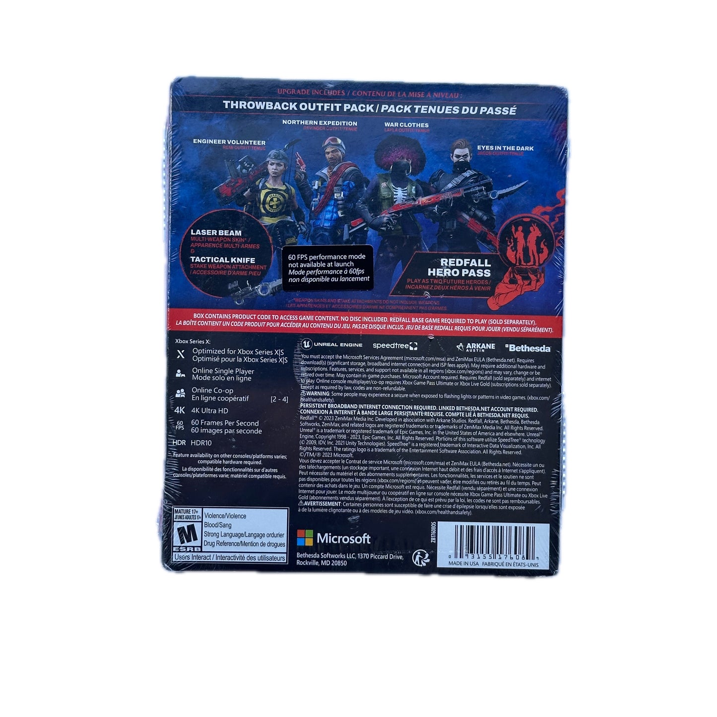 Redfall Bite Back Upgrade Xbox Series X/S Factory Sealed