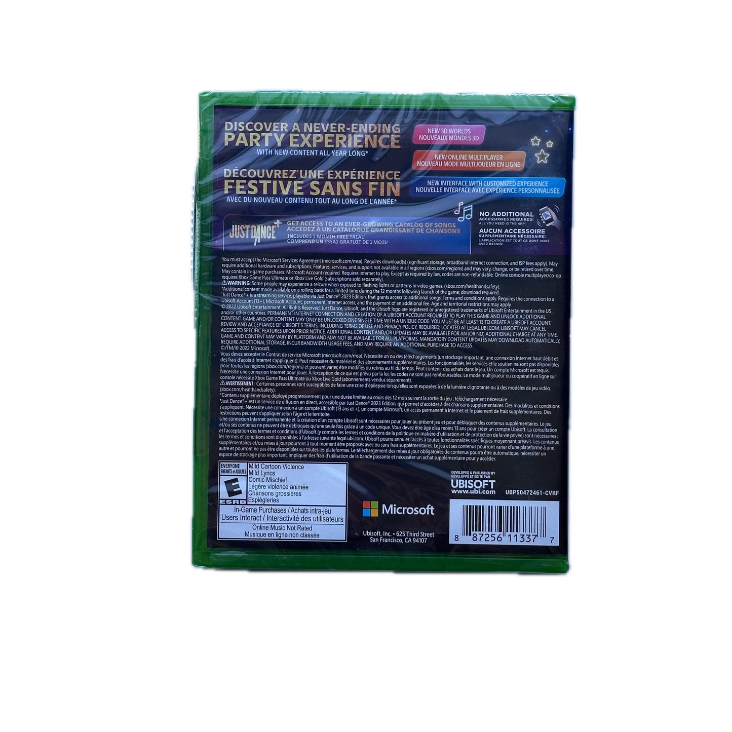 Just Dance 2023 Xbox Series X/S Factory Sealed