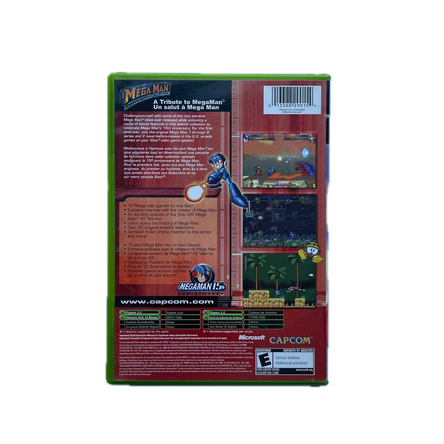 Mega Man Anniversary Collection Xbox Complete in Box