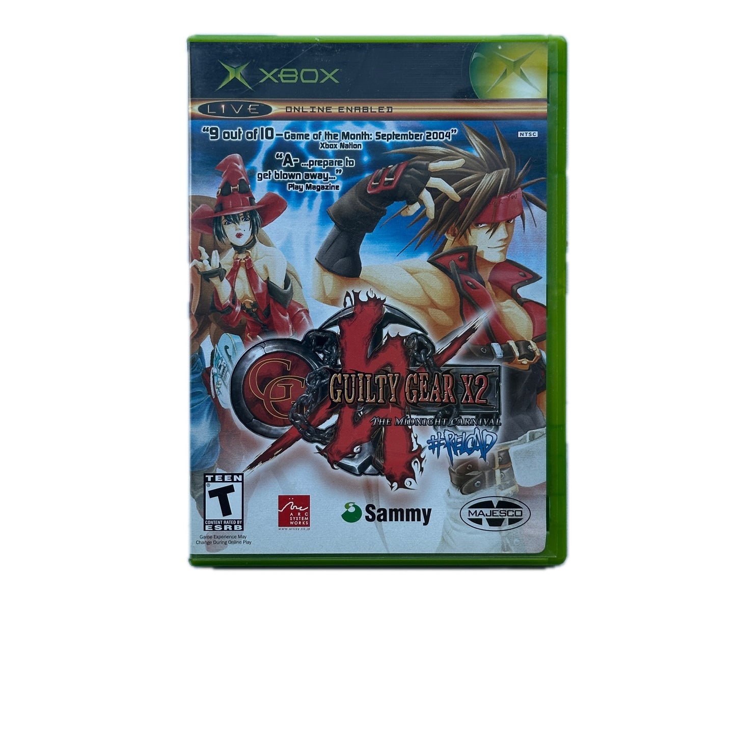 Guilty Gear X2 Reload The Midnight Carnival #Reload Xbox Complete in Box