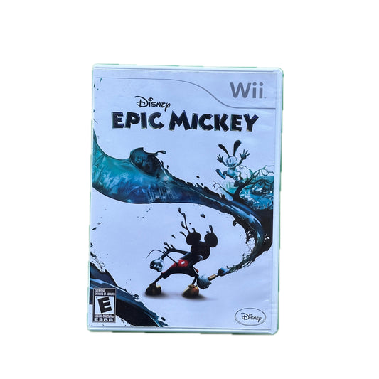 Disney Epic Mickey Nintendo Wii Complete in Box