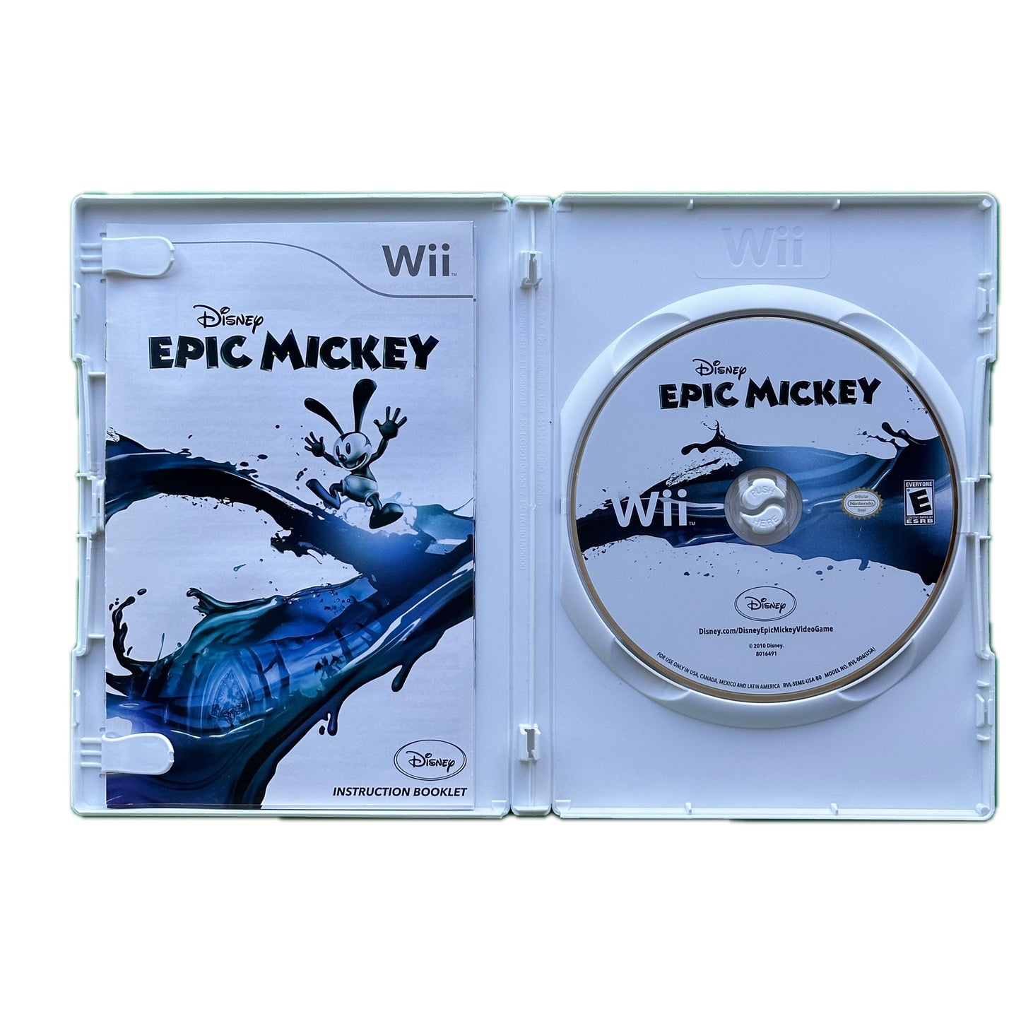 Disney Epic Mickey Nintendo Wii Complete in Box