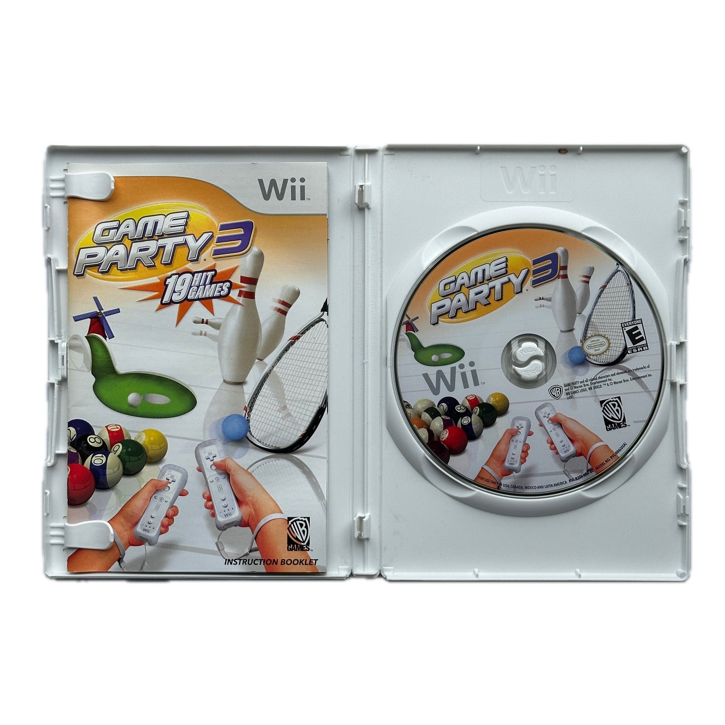 Game Party 3 Nintendo Wii Complete in Box