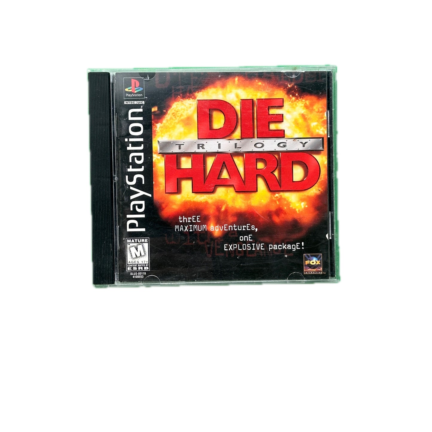 Die hard Trilogy Sony PS1 Playstation One Complete in Box