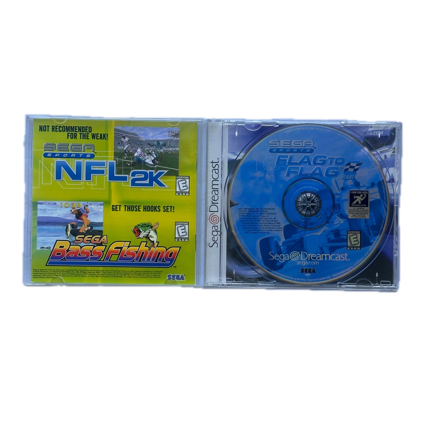 Flag to Flag Sega Dreamcast Complete in Box