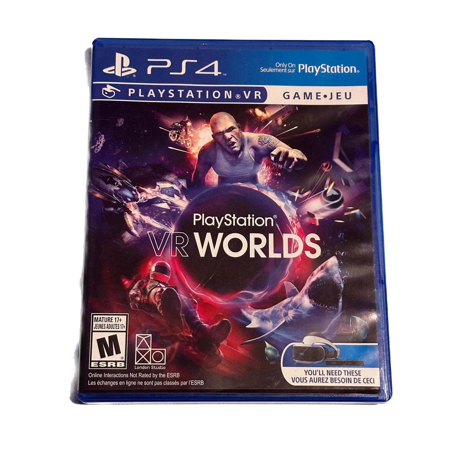Psvr Vr Box Playstation Playstation VR Worlds Sony PS4 Playstation