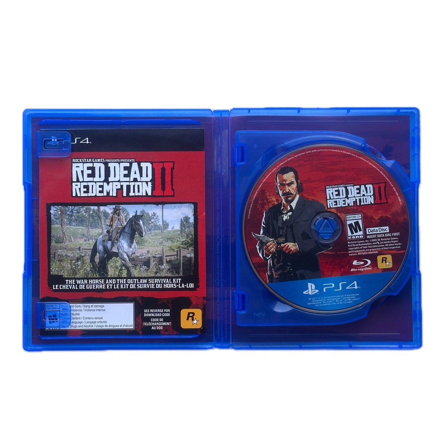 Red Dead Redemption II Playstation 4 PS4 Complete in Box