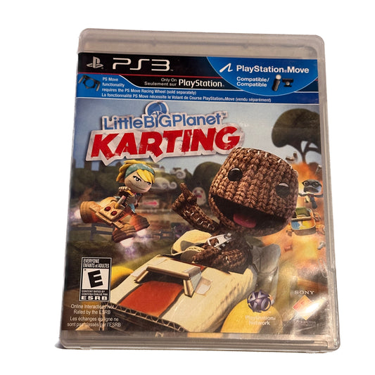 Little Big Planet Go Karting Sony PS3 Playstation 3 Complete in Box