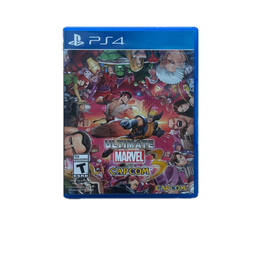 Ultimate Marvel VS Capcom 3 Playstation 4 PS4 Complete in Box