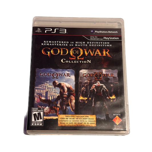 God of War Collection Sony PS3 Playstation 3 Complete in Box