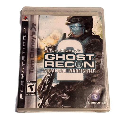 Tom Clancy's Ghost Recon 2 Advanced Warfighter Sony PS3 Playstation 3 Complete in Box