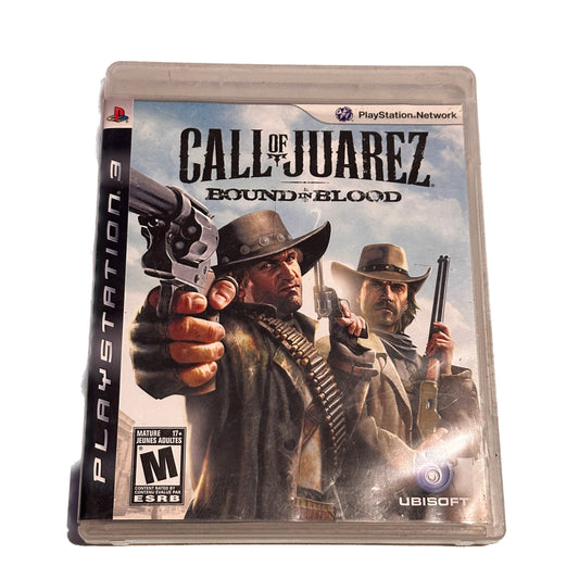 Call of Juarez Bound in Blood Sony PS3 Playstation 3 Complete in Box