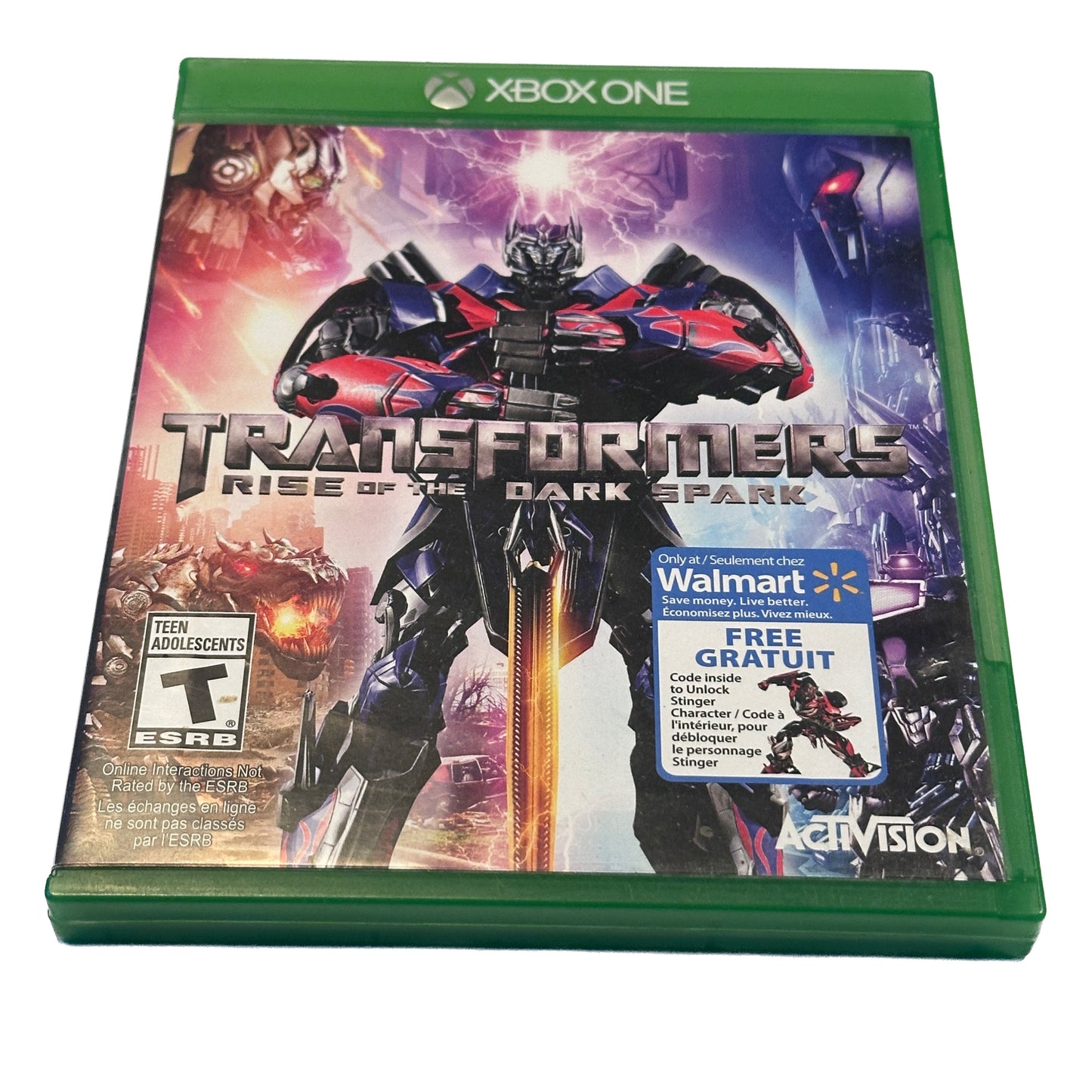Transformers Rise of The Dark Spark Xbox One Complete in Box – My