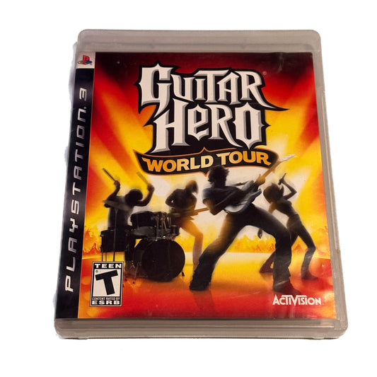 Guitar Hero World Tour Sony PS3 Playstation 3 Complete in Box